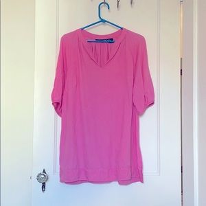 Linen tunic top